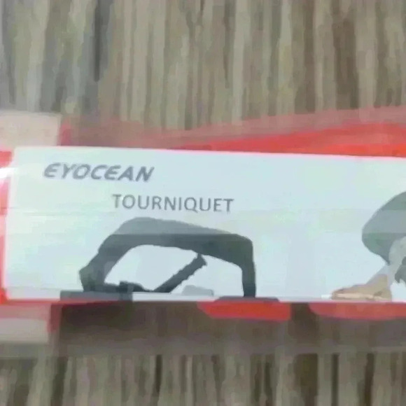 EYOCEAN Tourniquet 1 Pack Fishing Hunting Hiking Orange Emergency Preparation - Picture 2 of 8